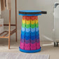 Portable Rainbow Telescopic Stool – Lightweight Collapsible Folding Seat