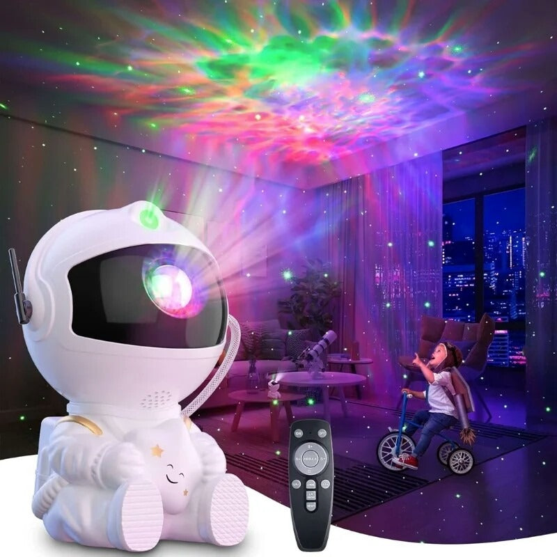 Astronaut Galaxy Star Projector Night Light Smooth Illumination Starry