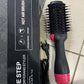 3-in-1 One Step Hot Air Brush Hair Dryer & Styler – Drying, Straightening & Volumizing Brush
