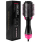 3-in-1 One Step Hot Air Brush Hair Dryer & Styler – Drying, Straightening & Volumizing Brush